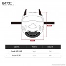 Tusah WT godkjent ansikts beskytter til Tusah hjelm. thumbnail