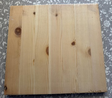 Treplate til brekking. 30*30*2 cm